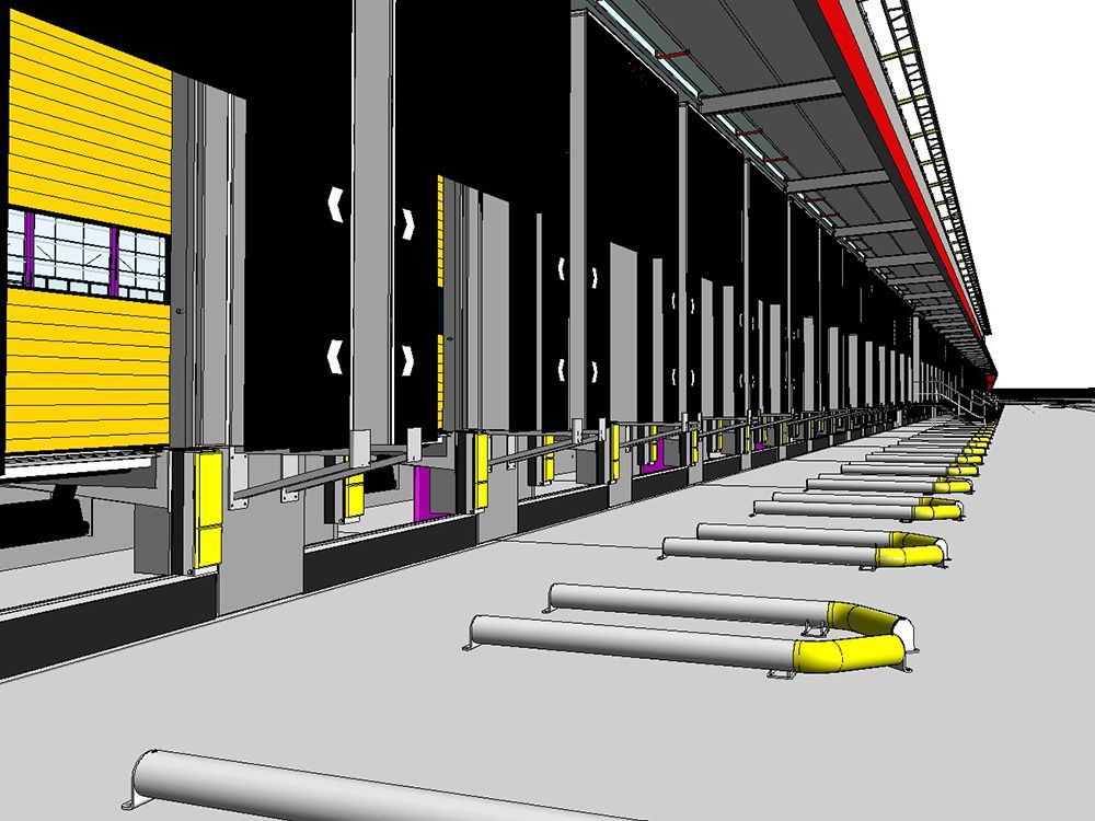 How BIM Design Coordination Streamlines Loading Bay Projects