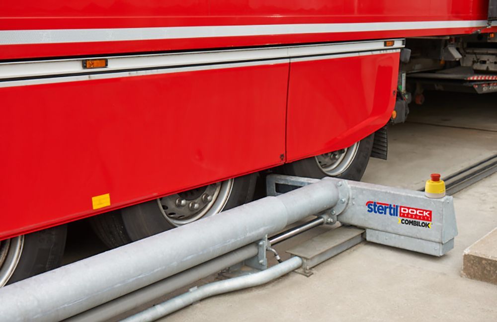 Stertil loading bay vehicle restraint systems