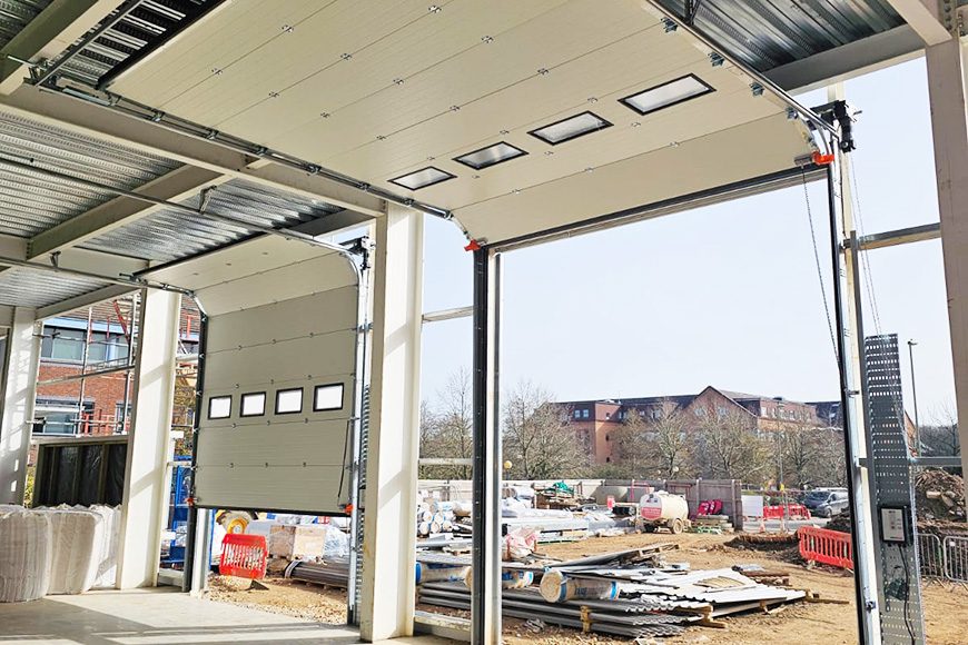 Stertil overhead sectional doors industrial