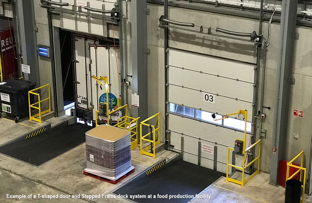 Stertil T-Shaped Door & Stepped Frame Dock System
